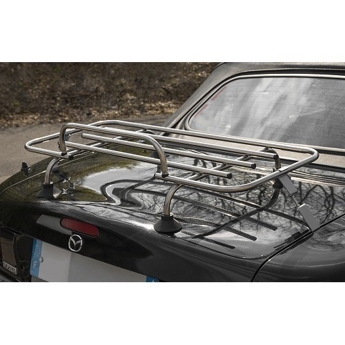  Veronique 3-bar bagagerek voor Mazda MX5 NA en NB - Alle roestvrij staal - MX26970-1 