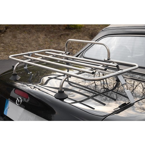  Portaequipajes de 3 barras Veronique para Mazda MX5 NA y NB - Todo en acero inoxidable - MX26970 
