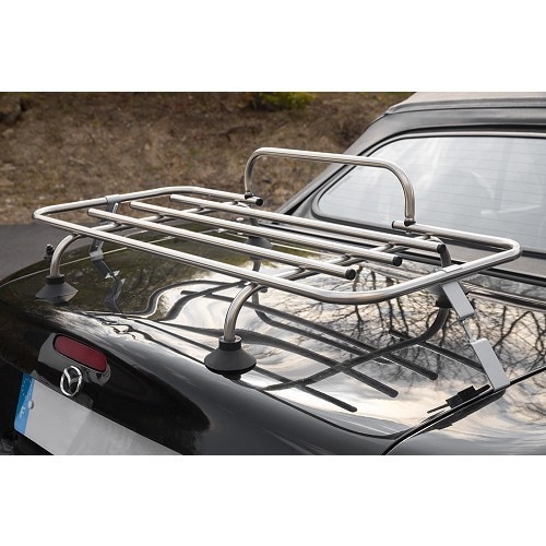  Veronique 3-bar bagagerek voor Mazda MX5 NA en NB - Alle roestvrij staal - MX26970 