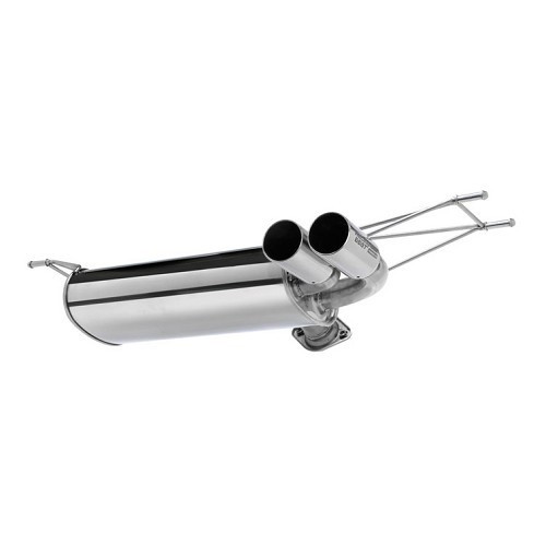  Exhaust silencer RACING BEAT Power Pulse dual tailpipes for Mazda MX5 ND - MX43001-1 