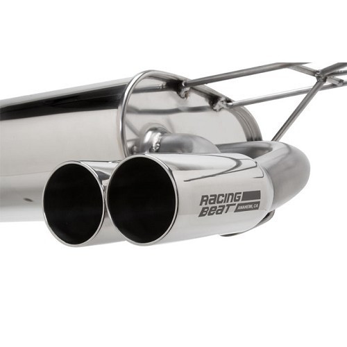  Exhaust silencer RACING BEAT Power Pulse dual tailpipes for Mazda MX5 ND - MX43001 