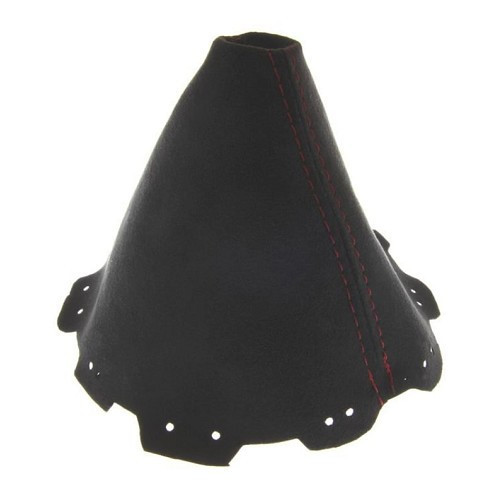  Alcantara gearshift gaiter with red stitching for Mazda MX5 ND - MX45001 