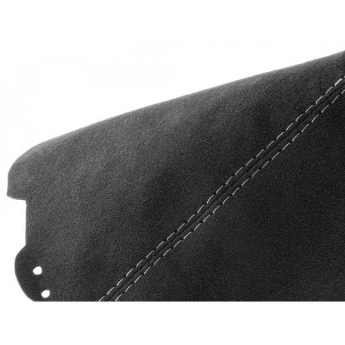 Alcantara gearshift gaiter with grey stitching for Mazda MX5 ND - MX45003