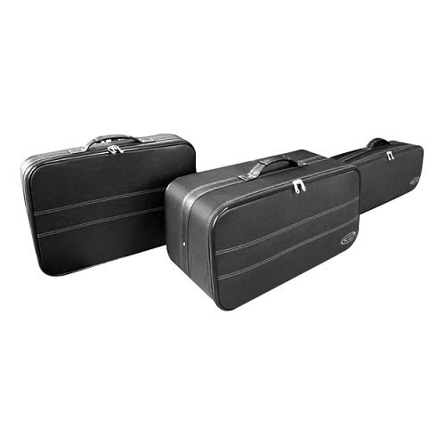  Maßgeschneidertes Gepäck mit weißen Nähten für Mazda MX5 ND - MX45018 