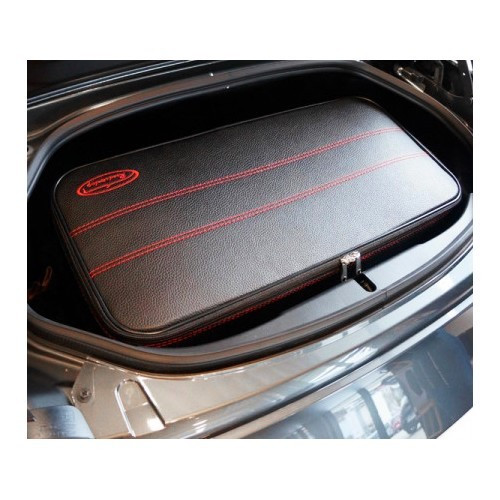  Maßgeschneidertes Gepäck mit roten Nähten für Mazda MX5 ND - MX45019-2 