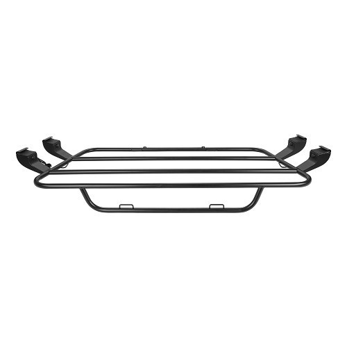 Black AERO luggage rack with integrated brake light for Mazda MX5 ND - MX46010