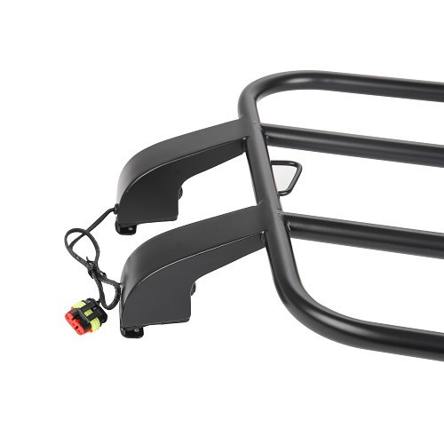 Black AERO luggage rack with integrated brake light for Mazda MX5 ND - MX46010