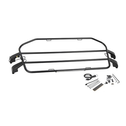  PREMIUM black luggage rack with integrated brake light for Mazda MX5 ND - MX46012 