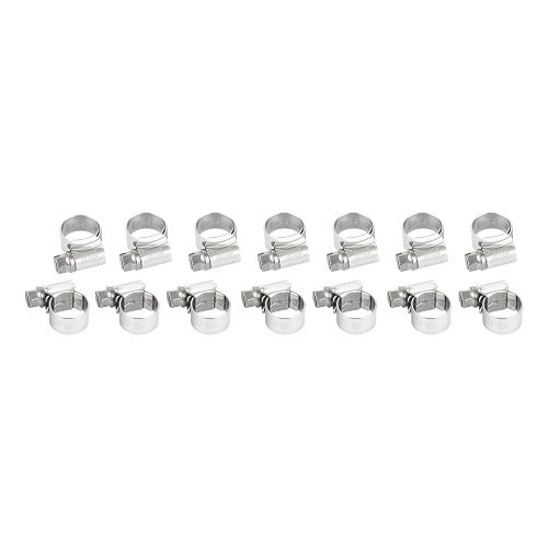     
                
                
    SAMCO kit de abrazaderas de manguera de refrigeración auxiliar para Nissan Skyline GTR 35 - NI00003
