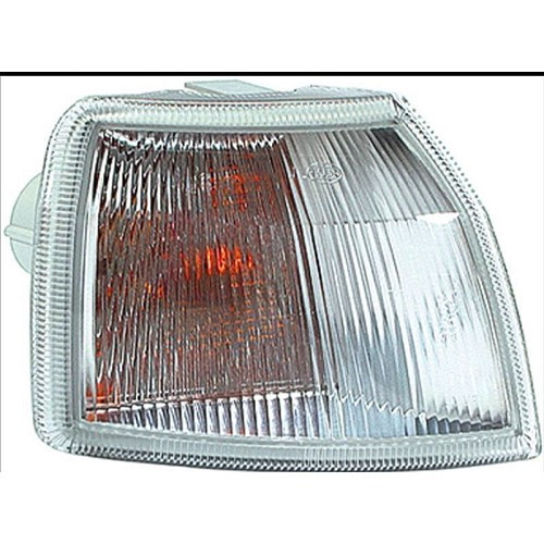     
                
                
    Clignotant avant droit blanc Hella type origine pour Opel Vectra A (J89) de 09/92 à 8/93 - NO0262
