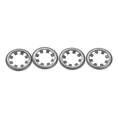 Set di 4 ganasce freno posteriore 180x42mm per Peugeot 309 benzina - NO0523