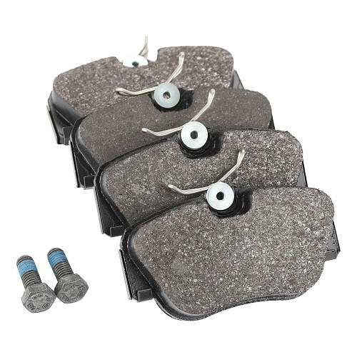     
                
                
    Set of 4 Jurid front brake pads for Mercedes 190 1.8 and 2.0 W201 - NO0573
