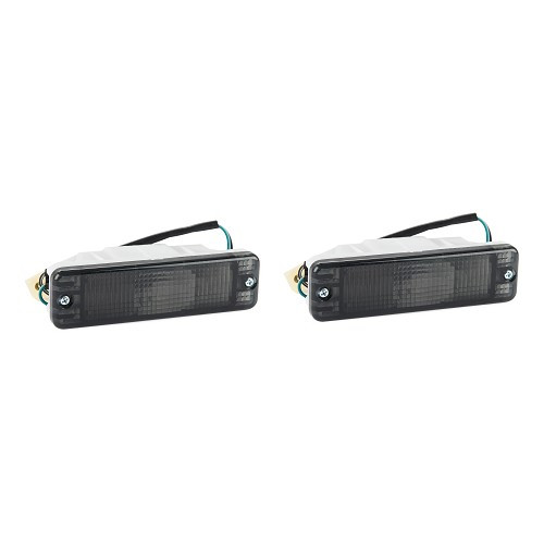  Tappi indicatori di direzione anteriori neri per VW Polo 2 - 2 pezzi - PA16000N 