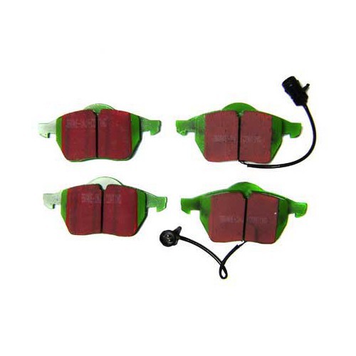     
                
                
    Front EBC green pads for VW Passat 4 96 -> 99 - PA42272
