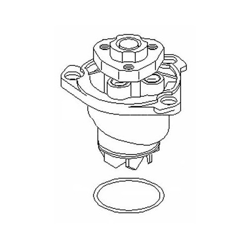 Pompa dell'acqua per VW Passat 4 e Passat 5, 2.3 (AGZ e AZX) - PA43008 