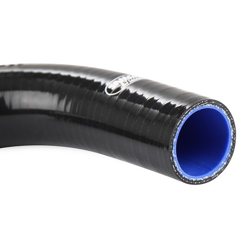 Kit of 3 blue SAMCO water hoses for Peugeot 205 GTi with heat exchanger - PC56902