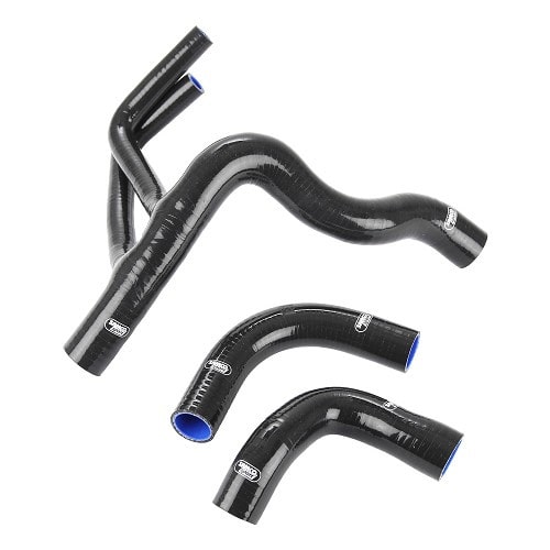  Kit of 3 blue SAMCO water hoses for Peugeot 205 GTi with heat exchanger - PC56902 