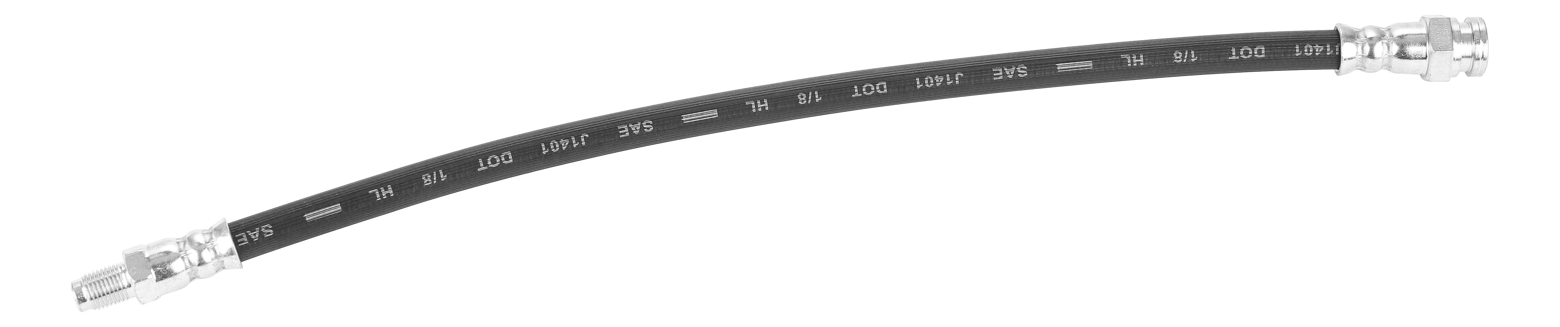 Flexible De Frein STARK Des Deux Côtés De L'essieu Avant - Longueur 485 Mm, Filetage M10x1 - Pour Citroën Berlingo, C3, C2, Peugeot Partner