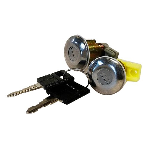  Fechaduras de porta com chaves para Peugeot 205 - PE26004 