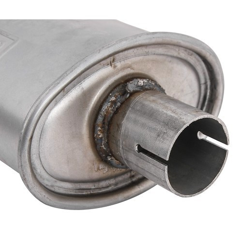  Intermediate exhaust silencer for Peugeot 205 GTI 1.6L and 1.9L - PE30040-1 