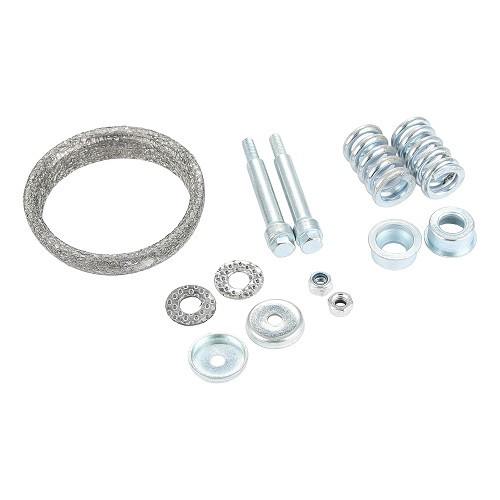     
                
                
    Kit de montage de ligne d'échappement pour Peugeot 205 GTI et CTI - PE30299

