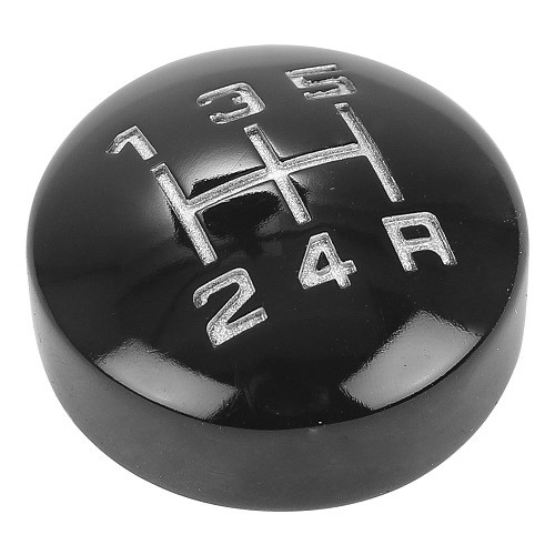     
                
                
    Pastille de pommeau de levier de vitesses  boite 5 noire pour Peugeot 306 - PE30400
