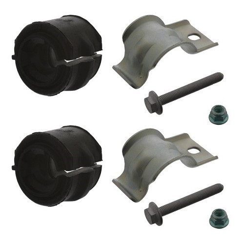     
                
                
    Febi Kit de reparación de rodamientos de barra estabilizadora de 21 mm para Peugeot 306 XSi y S16 - PE40030
