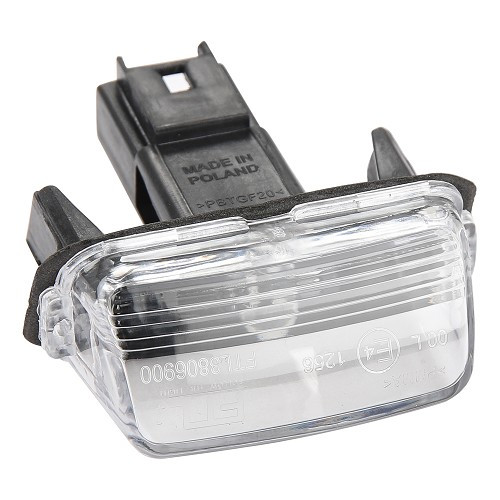 License plate lamp for Peugeot 206 all models (1998-2012) - PE50075