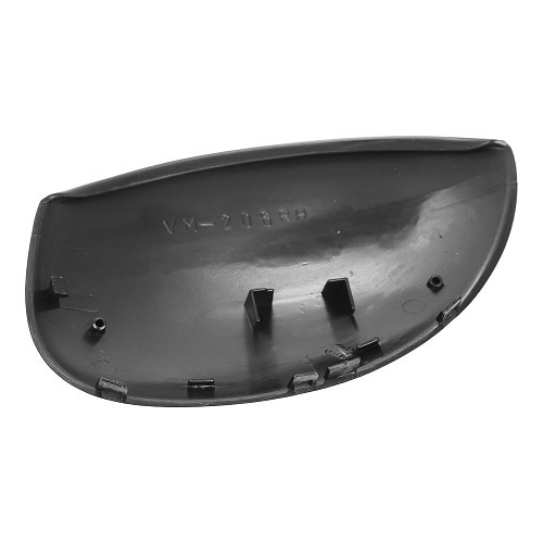 Copertura superiore per specchio destro in abs nero per Peugeot 206 tutti i modelli (1998-2012) - PE50087
