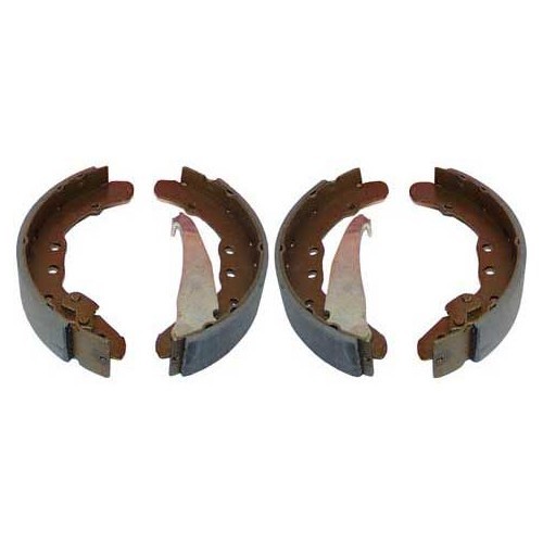     
                
                
    Set of 4 rear brake shoes for Passat 88 ->96 - PH26702P
