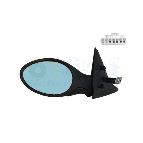  Left-hand wing mirror for ALFA ROMEO 156, 156 Sportwagon - RE00021 