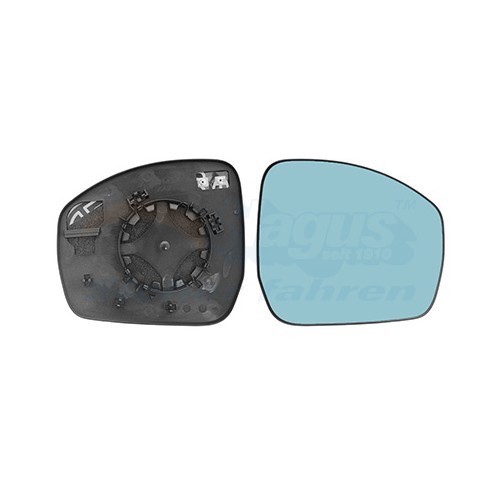  Right-hand wing mirror glass for LAND ROVER RANGE ROVER IV - RE00058 