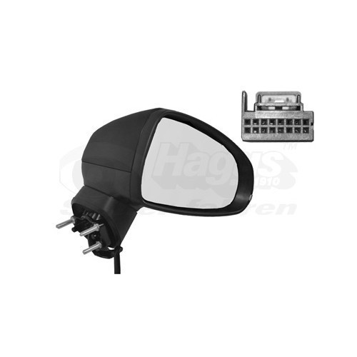  Right-hand wing mirror for AUDI A1, A1 Sportback - RE00082 