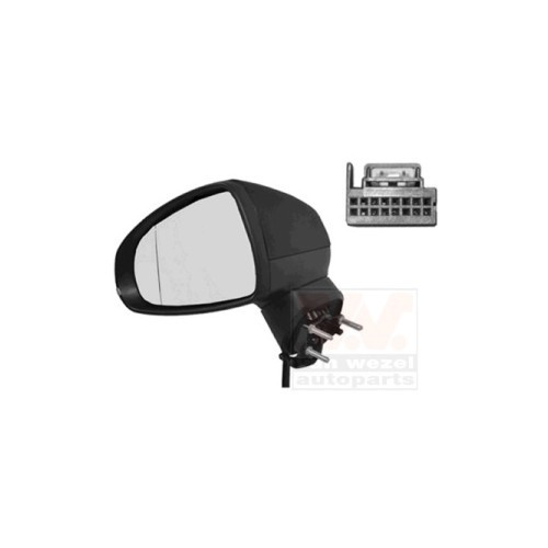  Left-hand wing mirror for AUDI A1, A1 Sportback - RE00085 
