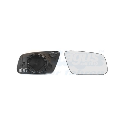  Right-hand wing mirror glass for AUDI A6, A6 Avant - RE00104 