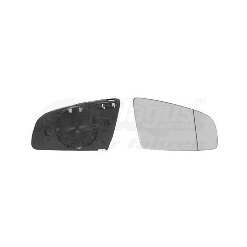 	
				
				
	Right-hand wing mirror glass for AUDI A4, A4 Avant, A4 Avant - RE00136
