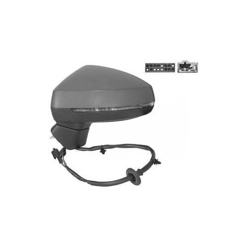  Left-hand wing mirror for AUDI A3, A3 Sportback - RE00166 
