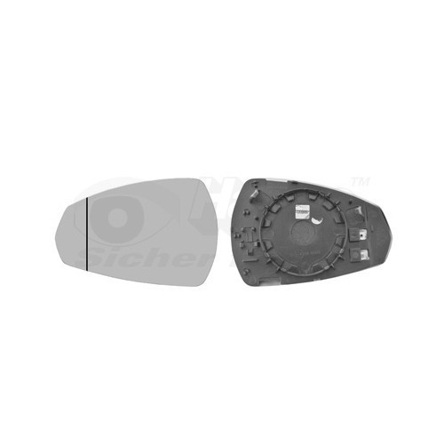  Left-hand wing mirror glass for AUDI A3, A3 Convertible, A3 Limousine, A3 Sportback - RE00168 