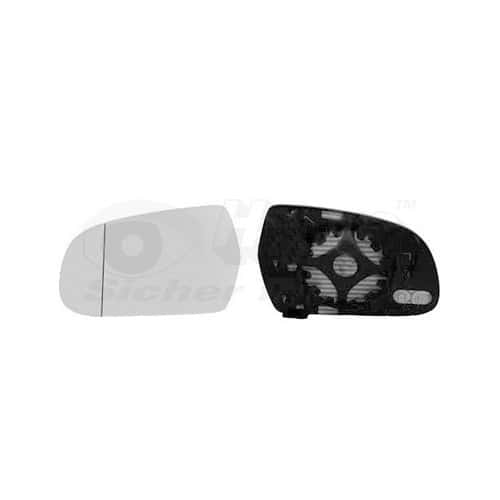  Left-hand wing mirror glass for AUDI A3, A3 Sportback, A4, A4 Avant, A5, A5 Convertible, A5 Sportback - RE00186 