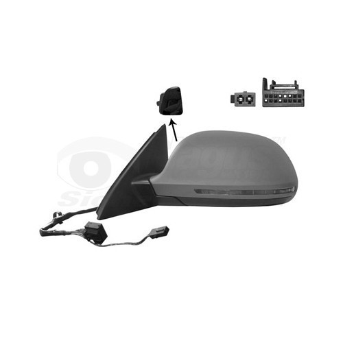  Left-hand wing mirror for AUDI Q3 - RE00215 