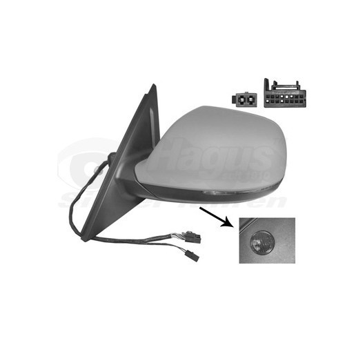  Left-hand wing mirror for AUDI Q5 - RE00225 