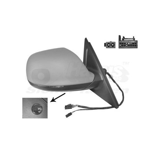  Right-hand wing mirror for AUDI Q5 - RE00226 
