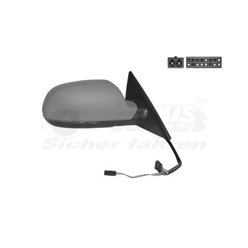  Right-hand wing mirror for AUDI A5 Sportback - RE00236 