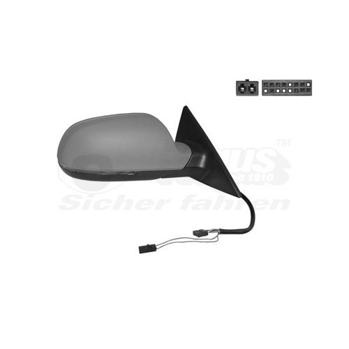  Right-hand wing mirror for AUDI A5 - RE00242 