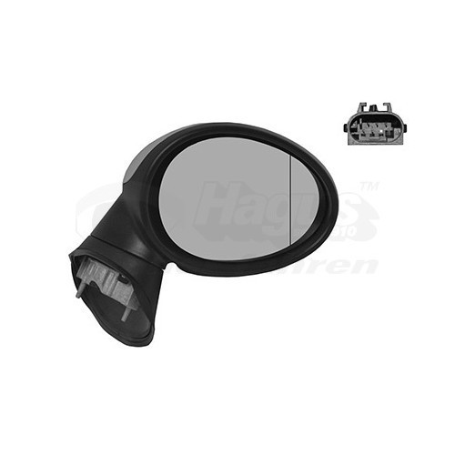  Right-hand wing mirror for MINI COUNTRYMAN, PACEMAN - RE00260 