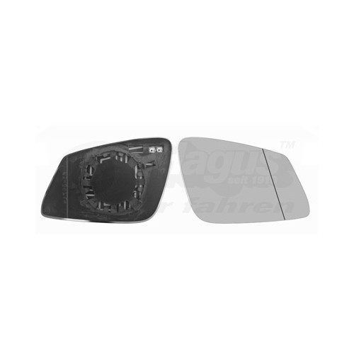  Right-hand wing mirror glass for BMW 5, 5 Gran Turismo, 5 Touring, 6 Coupé, 6 Convertible, 6 Gran Coupe, 7 - RE00268 