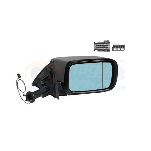  Right-hand wing mirror for BMW 5, 5 Touring - RE00282 
