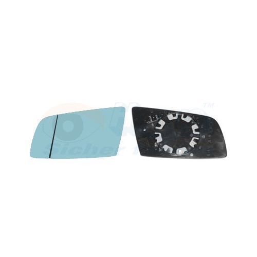  Left-hand wing mirror glass for BMW 5, 5 Touring - RE00325 