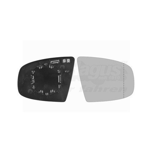  Right-hand wing mirror glass for BMW X5, X6 - RE00360 