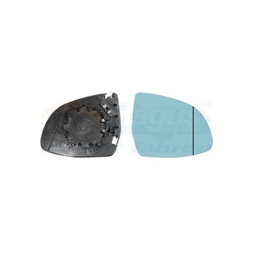  Right-hand wing mirror glass for BMW X5, X6 - RE00362 
